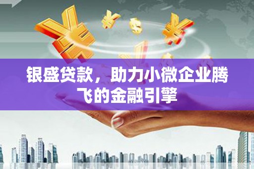 新和银盛贷款，助力小微企业腾飞的金融引擎