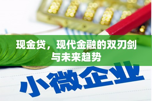 新和现金贷，现代金融的双刃剑与未来趋势