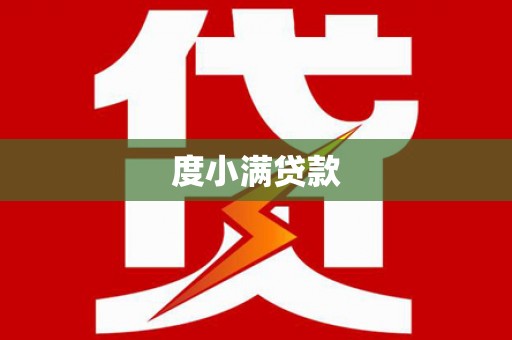 新和度小满贷款