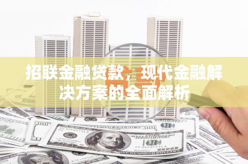 新和招联金融贷款，现代金融解决方案的全面解析