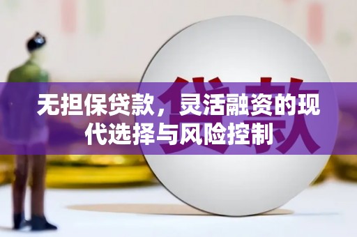 新和无担保贷款，灵活融资的现代选择与风险控制