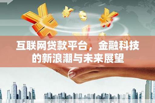 新和互联网贷款平台，金融科技的新浪潮与未来展望