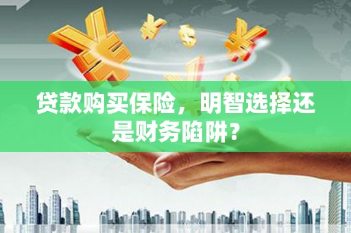 新和贷款购买保险，明智选择还是财务陷阱？
