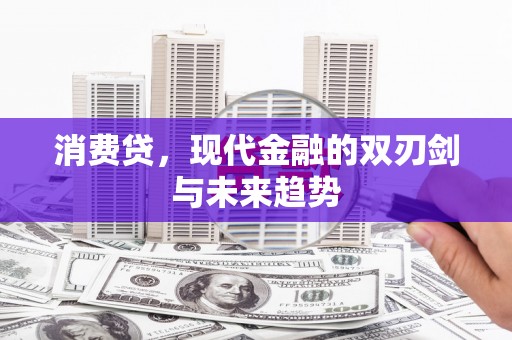 新和消费贷，现代金融的双刃剑与未来趋势