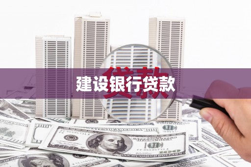 新和建设银行贷款