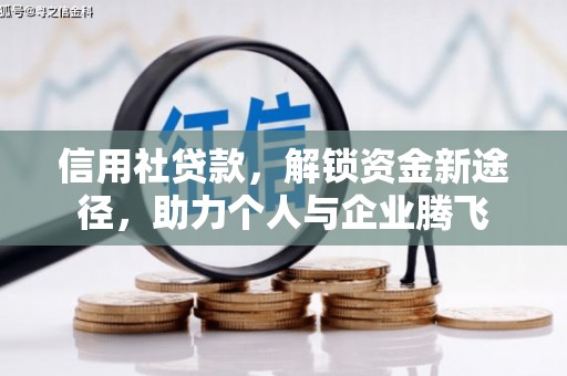 新和信用社贷款，解锁资金新途径，助力个人与企业腾飞
