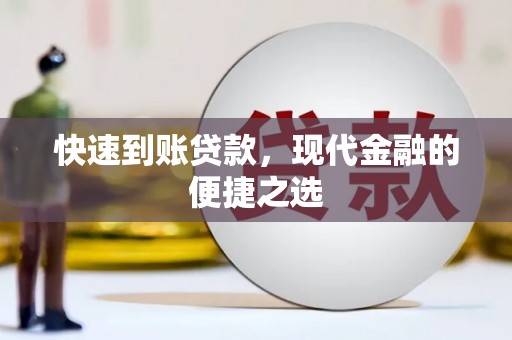新和快速到账贷款，现代金融的便捷之选