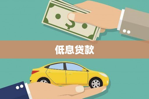 新和低息贷款